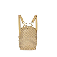 2 TONE GOLD TRINITY MINI BACKPACK