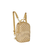 2 TONE GOLD TRINITY MINI BACKPACK