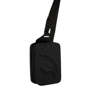RAISED CHECK HARD SHELL SLING