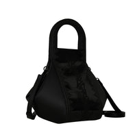 LUX BLACK GHOST DRIP HANDBAG