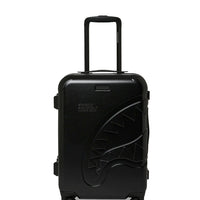 BLACKED OUT EMBOSSED GOLD TOOTH CARRY-ON LUGGAGE