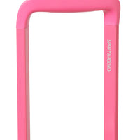 PINK NEW CHECK FACES CARRY-ON LUGGAGE