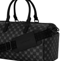 SHARKS IN PARIS WTF BUBBLY BLACK CHECK MINI DUFFLE
