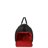 CENTER RIP REVEALING GRAY CHECK MINI DUFFLE