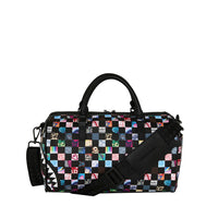 CRAZY CHECK MINI DUFFLE