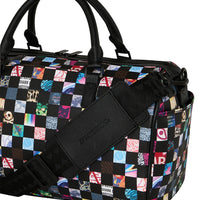 CRAZY CHECK MINI DUFFLE