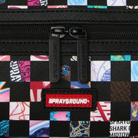 CRAZY CHECK MINI DUFFLE