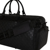 RAISED CHECK DUFFLE