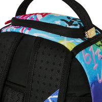 SPRAY POETRY SPLIT MINI BACKPACK