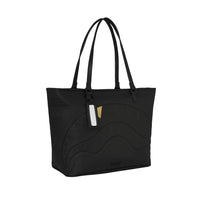 BLACKED OUT EMBOSSED GOLD TOOTH TOTE