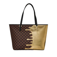SHARKS IN PARIS GOLD DRIP TOTE