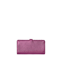 METALLIC PINK METALLIC DRIP SINGLE FOLD WALLET