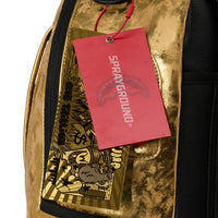GOLD WEATHERED BACKPACK