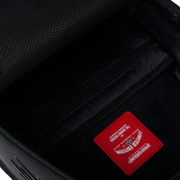 BLACKED OUT METALLIC DRIP BACKPACK