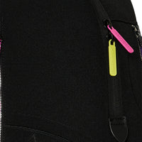 DENIM ZIPPER REVEAL BACKPACK