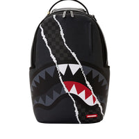 CENTER RIP REVEALING GRAY CHECK BACKPACK