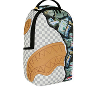 CREAM CHECK FULL OF CASH BACKPACK