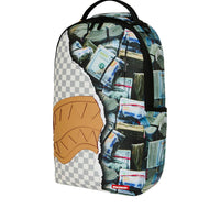CREAM CHECK FULL OF CASH BACKPACK