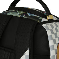 CREAM CHECK FULL OF CASH BACKPACK