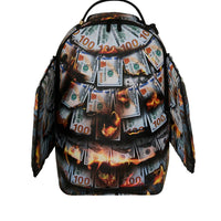 SCORCHING MONEY FEATHERS BACKPACK