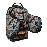 SCORCHING MONEY FEATHERS BACKPACK