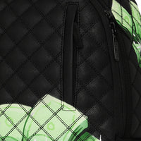 PAINTED QUILT MONEY BACKPACK