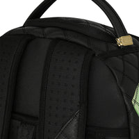 PAINTED QUILT MONEY BACKPACK