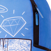 MONEY BOYS COLOR BLOCK DOODLE BACKPACK
