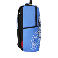 MONEY BOYS COLOR BLOCK DOODLE BACKPACK