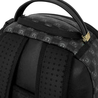 SHARKS IN PARIS WTF BUBBLY BLACK CHECK BACKPACK
