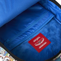 PUNK STICKER SHARK BACKPACK