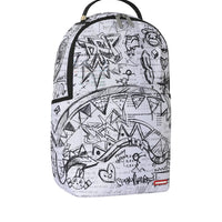 DOODLES OVER MATH HOMEWORK BACKPACK