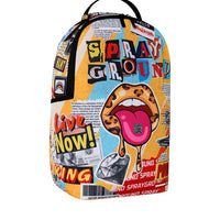 LIPS MAGAZINE COLLAGE BACKPACK