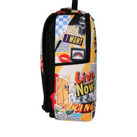 LIPS MAGAZINE COLLAGE BACKPACK