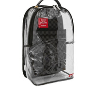 HIDDEN MESSAGE CLEAR BACKPACK