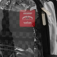 HIDDEN MESSAGE CLEAR BACKPACK