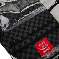 HIDDEN MESSAGE CLEAR BACKPACK