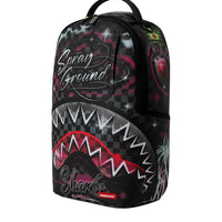 AIRBRUSHED SHARK BACKPACK