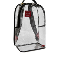 EMBOSSED GRAFF FULLY CLEAR BACKPACK
