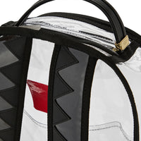 EMBOSSED GRAFF FULLY CLEAR BACKPACK