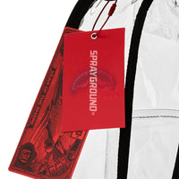 EMBOSSED GRAFF FULLY CLEAR BACKPACK