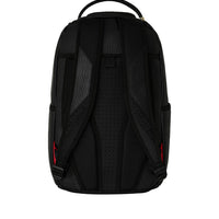 SLEEK BLACK EMBLEM BACKPACK