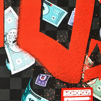 MONOPOLY GO SHARKMOUTH STENCIL BACKPACK