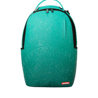 TURQUOISE DOODLE EMBOSS BACKPACK