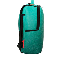 TURQUOISE DOODLE EMBOSS BACKPACK