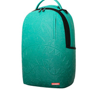 TURQUOISE DOODLE EMBOSS BACKPACK