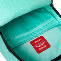 TURQUOISE DOODLE EMBOSS BACKPACK