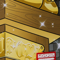 MONOPOLY STATUE BACKPACK