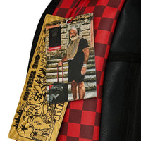 JAMES FIRST CLASS RED BACKPACK