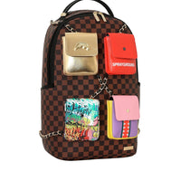 HANGING POCKETS MIX UP BACKPACK